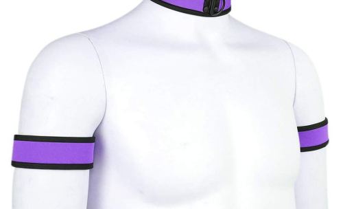 Neoprene-Armschellen Violett
