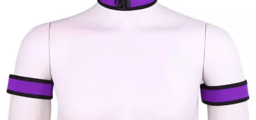 Neoprene-Armschellen Violett – 4/9