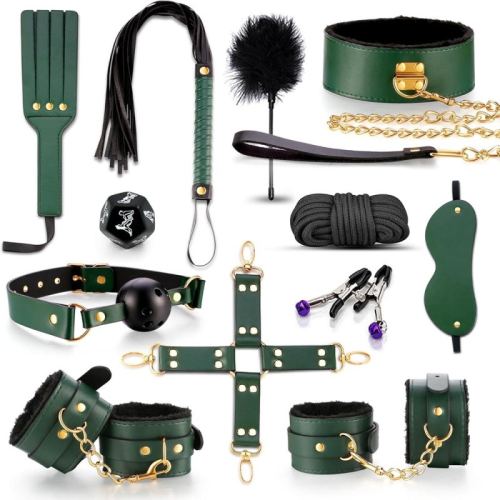 12 Piece SM Kit Slavery Kit Green
