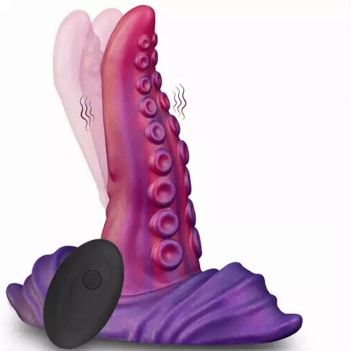 Tongtak Vibrating Tentacle Dildo 15 x 6cm – 2/9