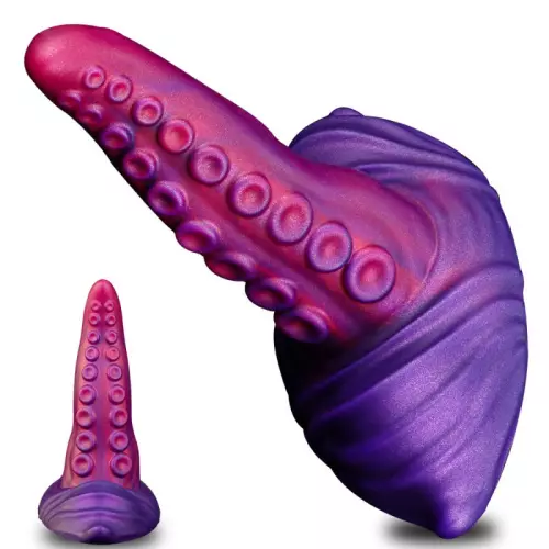 Tongtak Vibrating Tentacle Dildo 15 x 6cm – 5/9