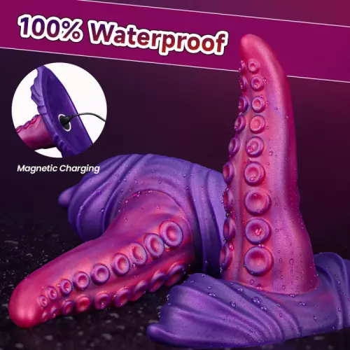 Tongtak Vibrating Tentacle Dildo 15 x 6cm – 8/9