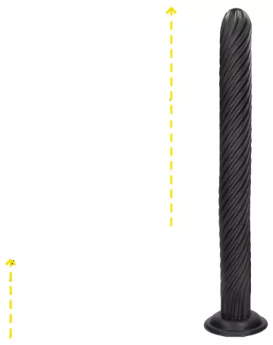 Titan twist Dildo 49 x 4.8cm – 8/8