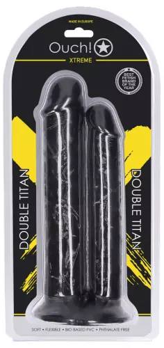 Doppeldildo Double titan 25 x 8.7cm – 2/7