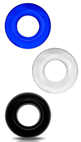 Set of 3 Dondick Stretchy Mini Cockrings 16mm