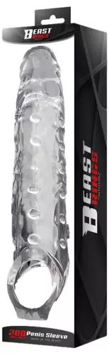 Clear piky dick Penis Sheath 22 x 5cm – 2/5
