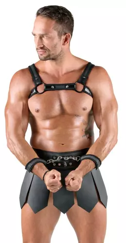 Gladiator-set Spartakus Zwart – 3/8