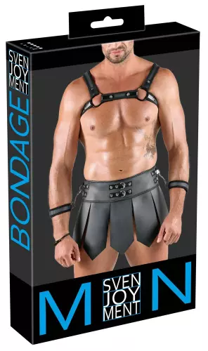 Gladiator-set Spartakus Zwart – 8/8