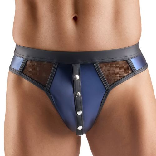 String with buttons Notto Black-Blue