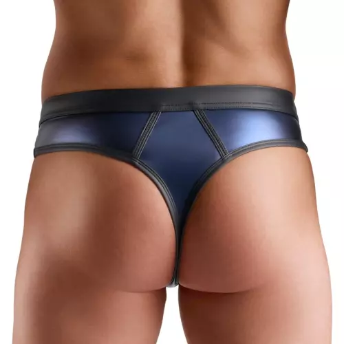 String mit Knöpfen Notto Schwarz-Blau – 2/6