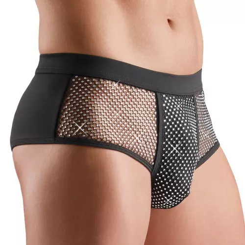 Hotpants met Strass Lightclac Zwart – 3/5
