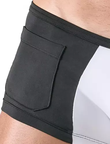 Sexy Boxershorts Nestor Schwarz-Weiß – 5/7