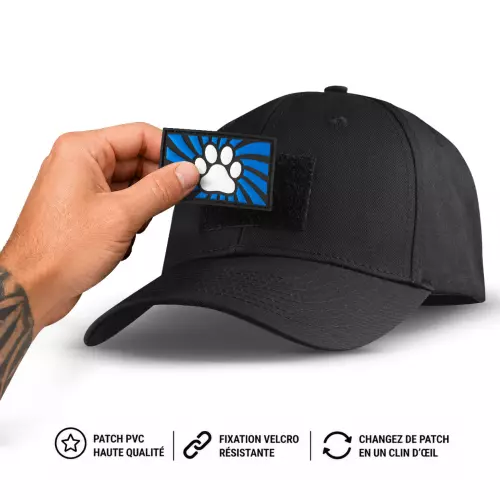 Kappe Fuck & Fist Tag Paw Blau – 2/7