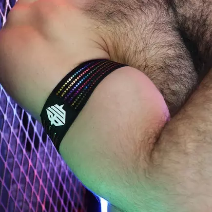 Armband Icon Pride Zwart-Regenboog x2 – 2/7