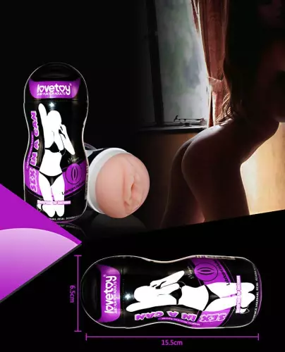 Realistischer Masturbator Stamina 16 x 6.5 cm – 2/3