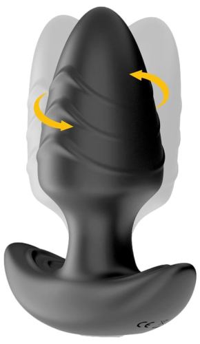 Rotating vibrating plug Frank 8 x 3.8cm