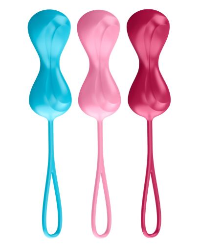 Set mit 3 Geisha-Kugeln - 3,4 cm