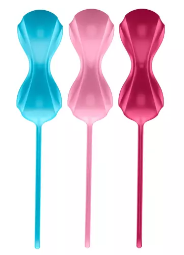Set von 3 Geisha-Kugeln - 3.4 cm – 5/6