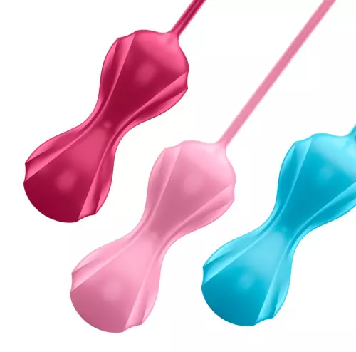 Set von 3 Geisha-Kugeln - 3.4 cm – 6/6