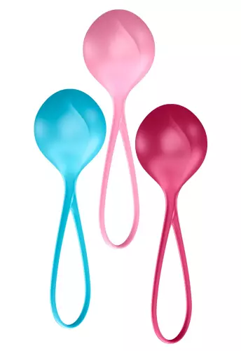 Set von 3 Geisha-Kugeln - 3.8 cm – 1/6