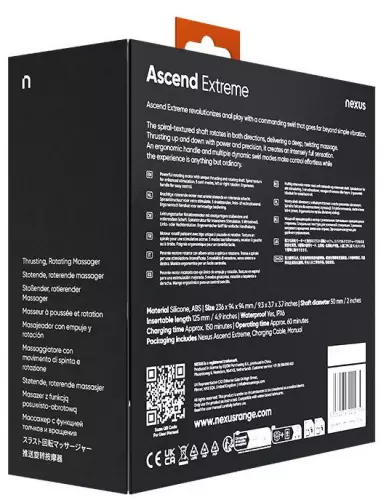 Dildo Ascend Extreme 12.5 x 5cm – 12/12