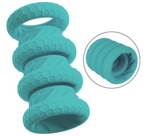 Cock & Ball 3 in 1 Rings Set of 4 - 31mm