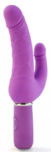 Vibrating handle dildo Dobledick 11 x 3.4cm – 4/5