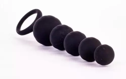 Set von 2 Satisfyer Perlenketten - Schwarz – 11/11