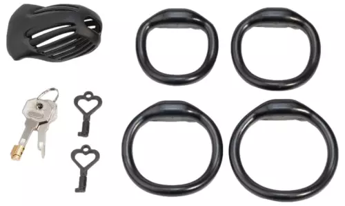 Cage Lineath 6 x 3.2 cm Black – 4/4