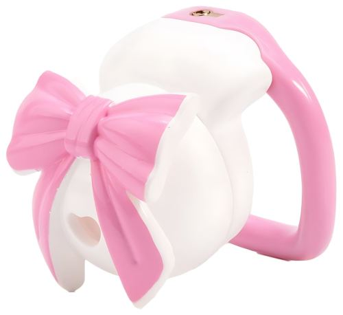 Bowis Cage 5 x 3 cm White - Pink Rings