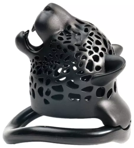 Cage Léopard 7 x 3.3 cm Black – 2/3