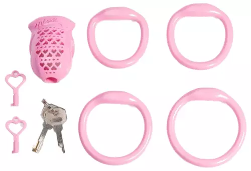 Käfig Miss Heart 6,5 x 3,1 cm Rosa – 2/2