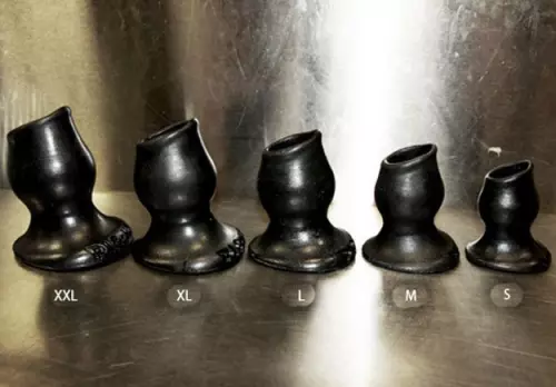 Plug Pig-Hole Fuck XXL 14 x 9cm Schwarz – 4/7