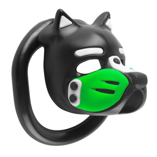 Puppy Cage 4.5 x 3.2 cm Black-Green