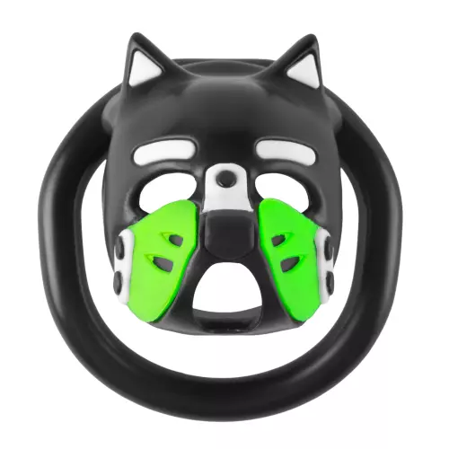 Cage Puppy 4.5 x 3.2 cm Zwart-Groen – 3/5