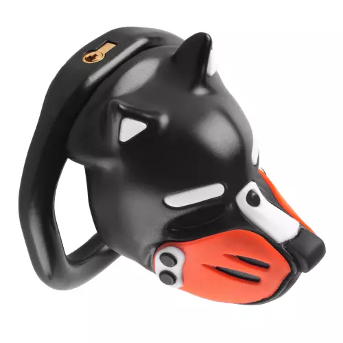 Cage Puppy 4.5 x 3.2 cm Zwart-Oranje – 4/5