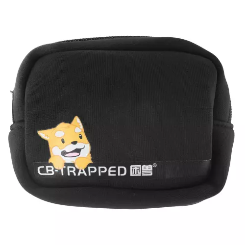 Cage Puppy 4.5 x 3.2 cm Zwart-Oranje – 5/5