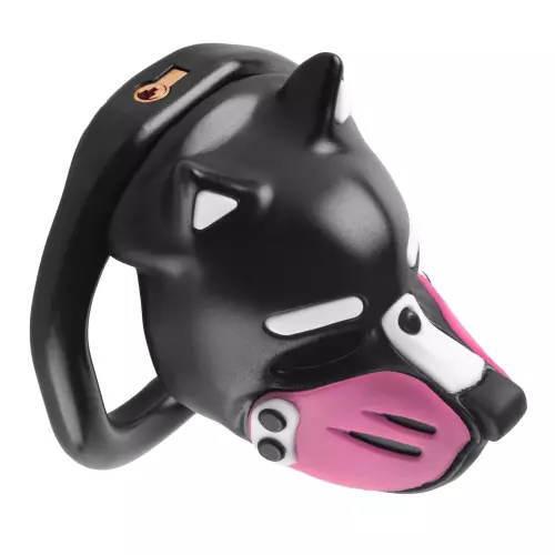 Cage Puppy 4.5 x 3.2 cm Black-Pink – 4/5