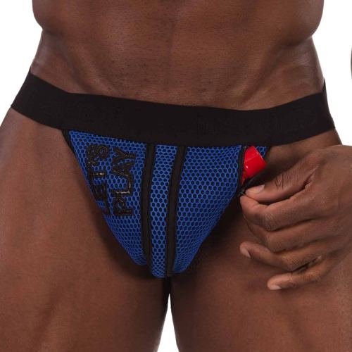 Let's Play Jockstrap Blue