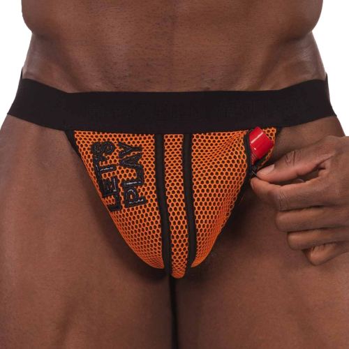 Let's Play Jockstrap Orange