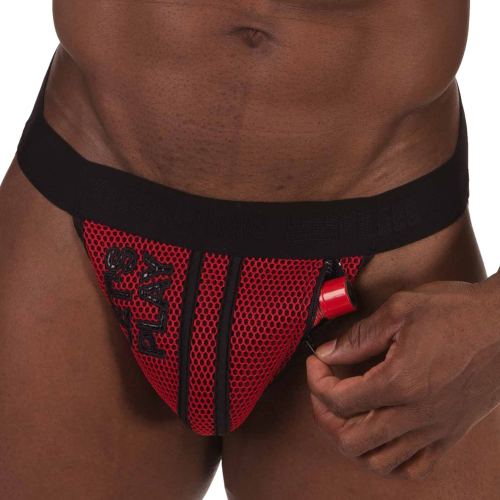 Let's Play Jockstrap Red