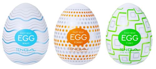 Tenga Egg N1 Masturbation Eggs x3
