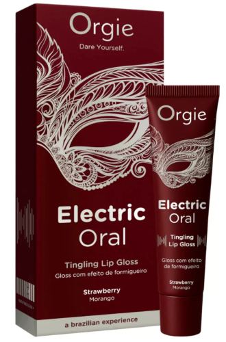 Electric Oral Strawberry Tingling Lip Gloss 10ml