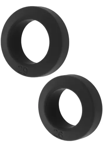 Set van 2 Cockrings Double Stackers 26-29mm – 4/6