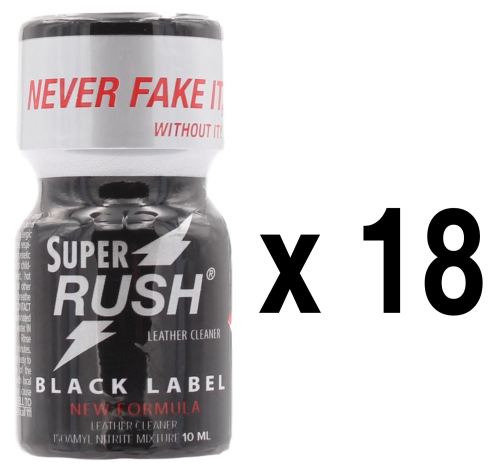 Super Rush Black Label 10ml x18