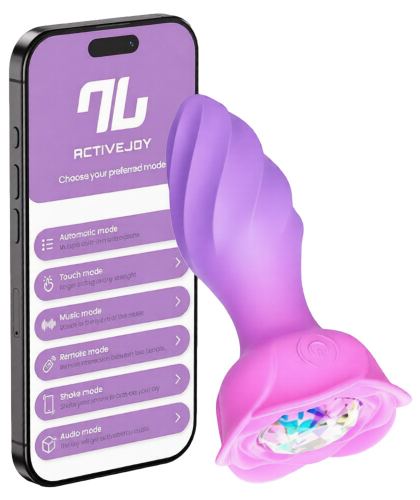 Moxy rotating and connected butt plug 9 x 3.5cm