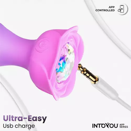 Vibrator en rotatie plug verbonden Moxy 9 x 3.5cm – 6/6