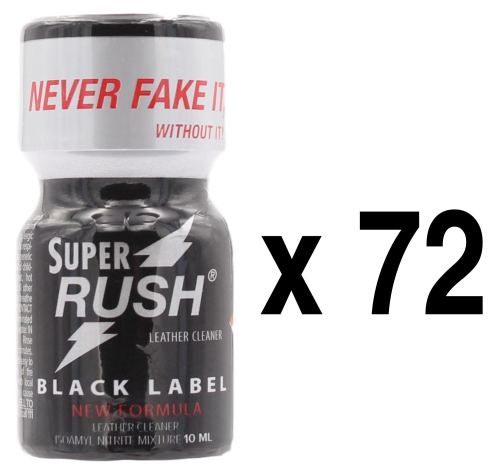 Super Rush Black Label 10ml x72
