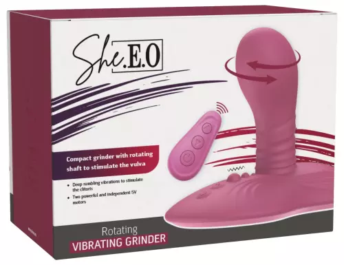 Joystickball Rotating Dual Stimulator Vibrator 9 x 4.5cm – 2/7