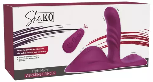 Driedubbele stimulator Megajoystick 11 x 3,5cm – 2/7